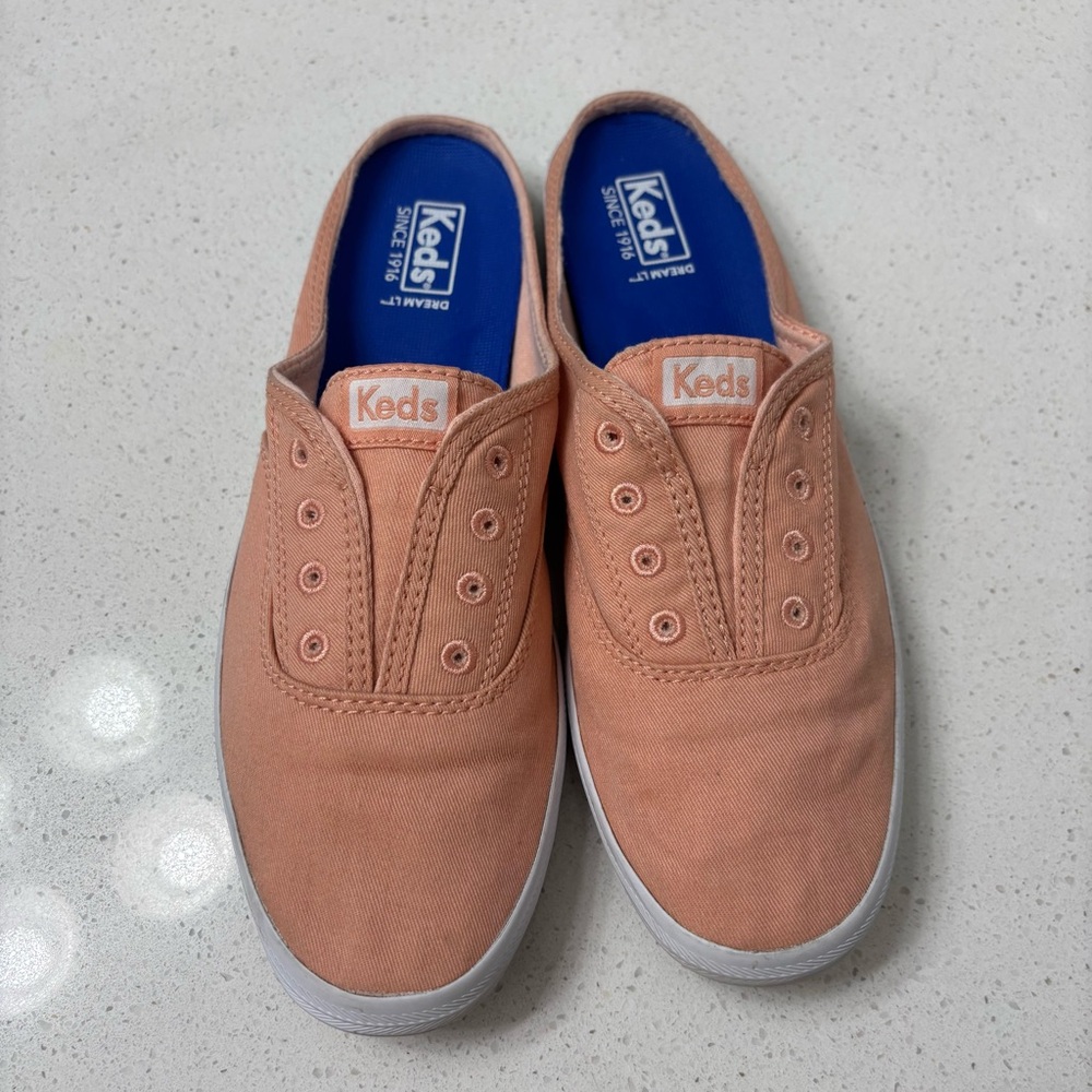 Keds Peach Slip-On Shoes